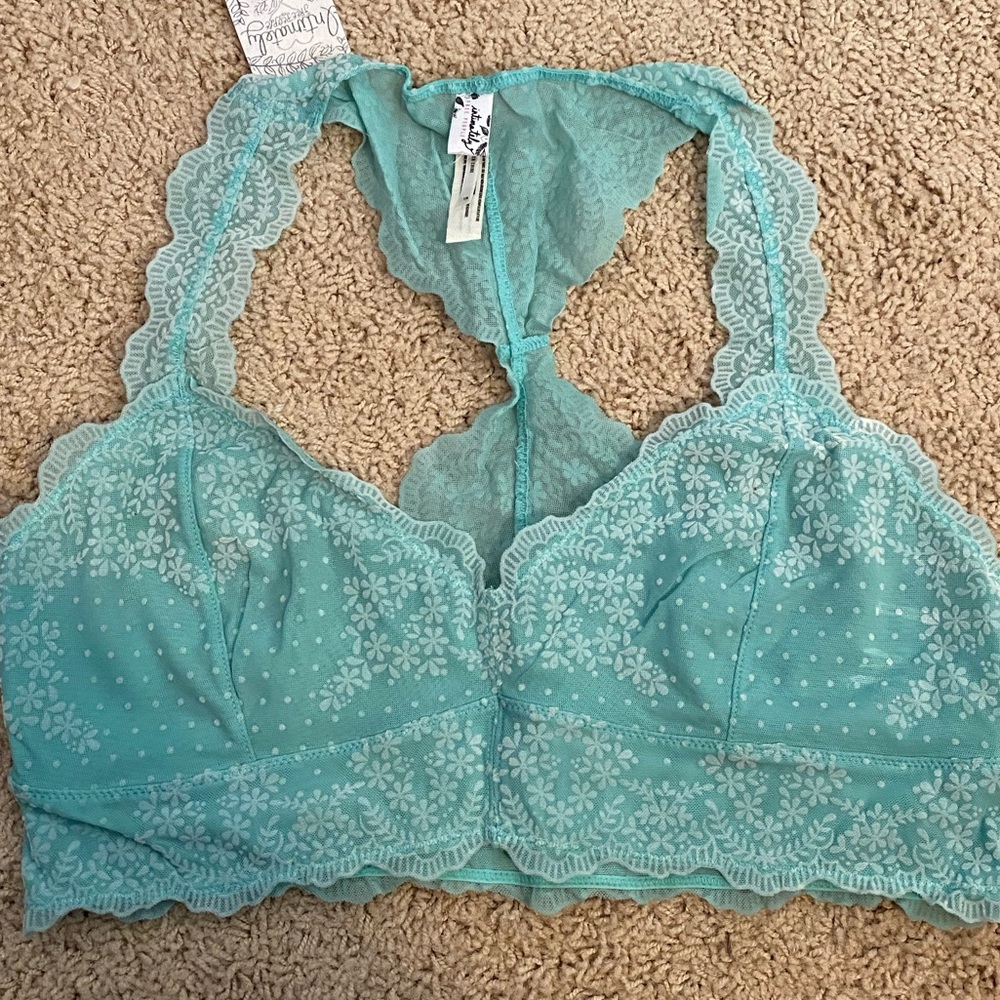 Free People Mint Bralette